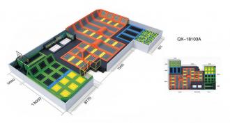 QX-18103A新型組合蹦床